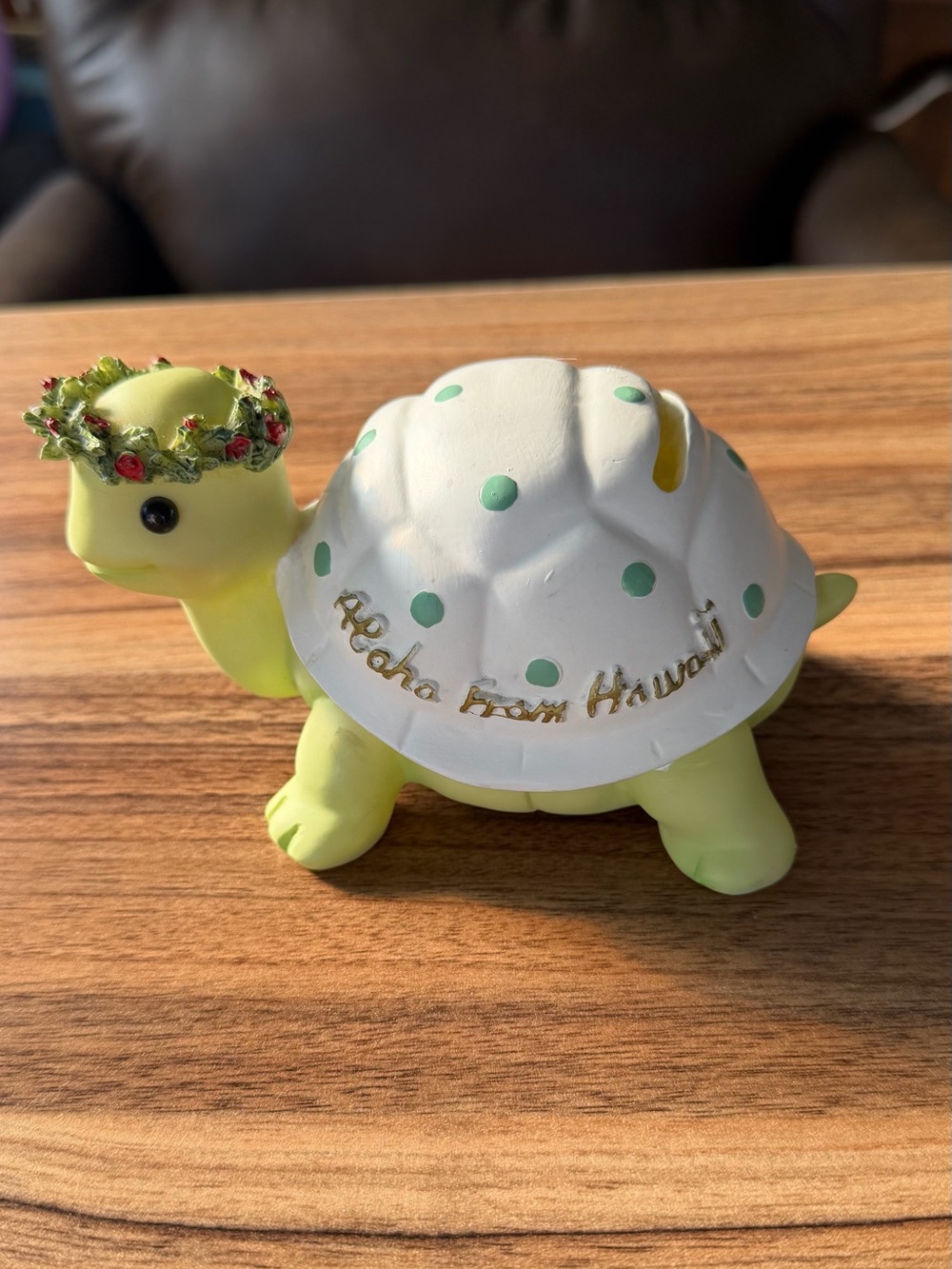 Hawaii turtle piggy bank #390